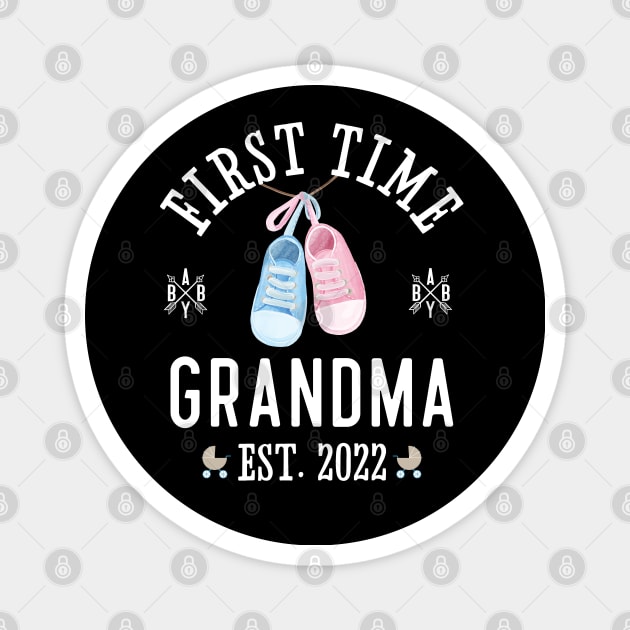 First Time Grandma Est. 2022 Magnet by mstory